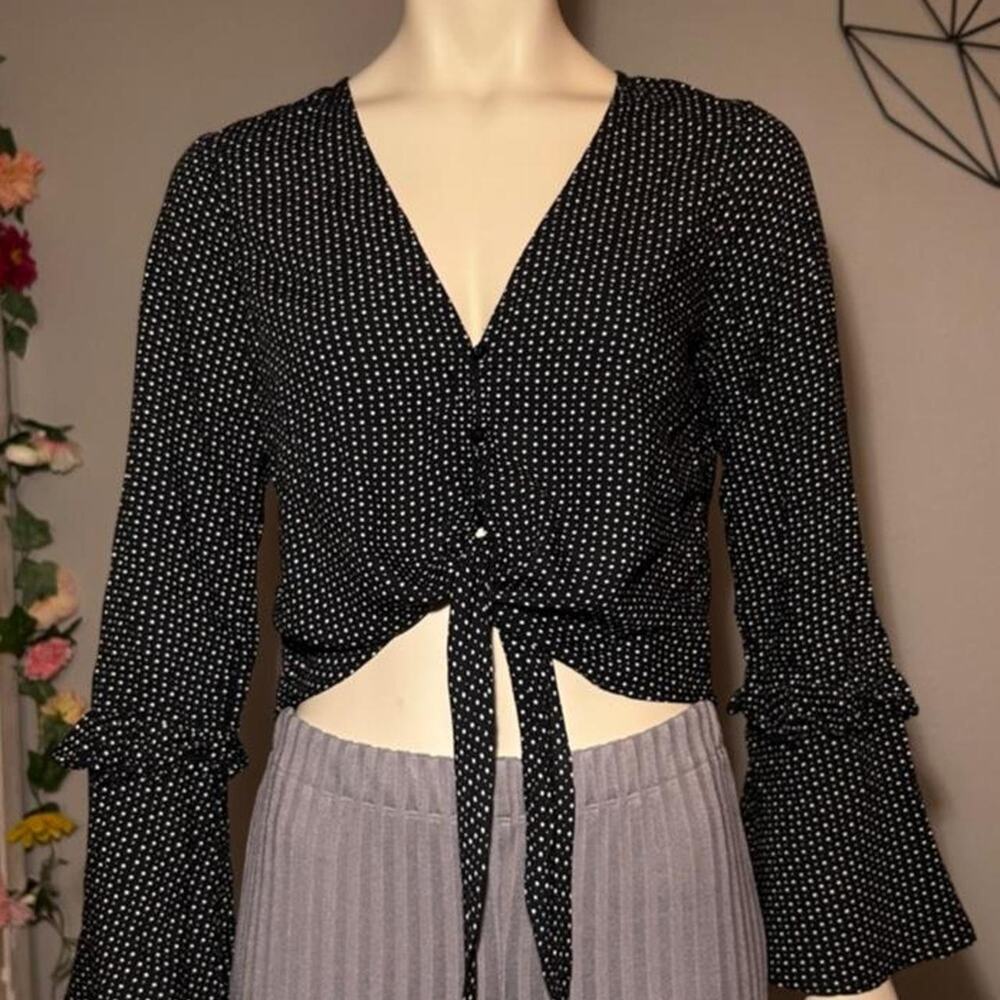 Billabong black with white polka